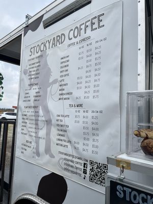 Menu photo 4 Stockyard Coffee Jarrell, TX