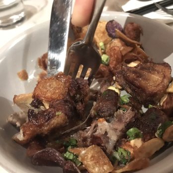 Bone Kettle - Fried oxtail tips with heirloom potato chips - Breakfast & Brunch Near Me - Pasadena, California Bone Kettle - Fried oxtail tips with heirloom potato chips - Breakfast & Brunch Near Me - Pasadena, California