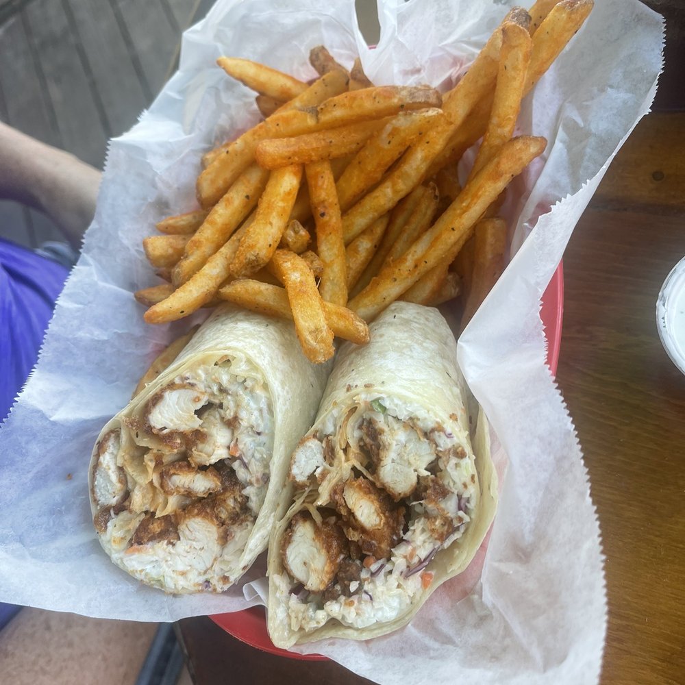 Squid Lips - Chicken wrap - Seafood Near Me - Cocoa Beach, Florida Squid Lips - Chicken wrap - Seafood Near Me - Cocoa Beach, Florida