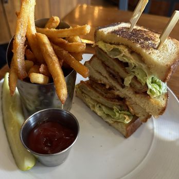 Sunset Terrace - BLt On sour dough!' - Seafood Near Me - Asheville, North Carolina Sunset Terrace - BLt On sour dough!' - Seafood Near Me - Asheville, North Carolina