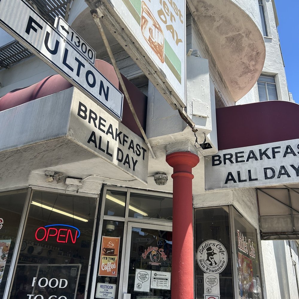 Eddie's Cafe - Cafe on the corner cross street - Breakfast & Brunch Near Me - San Francisco, California