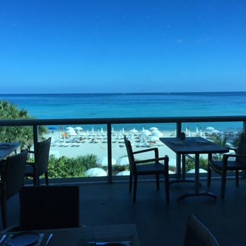 Solé Miami, A Noble House Resort - Gorgeous view from the restaurant. - Hotels Near Me - Sunny Isles Beach, Florida