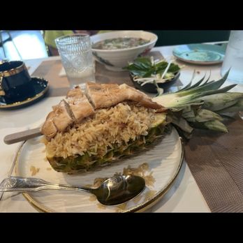 Lau Vietnamese Pho - Pineapple Chicken rice - Desserts Near Me - Saint James, New York