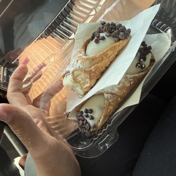 Aquino's Deli - Cannolis. Camera didn't get to eat first. - Italian Near Me - Carlsbad, New Mexico Aquino's Deli - Cannolis. Camera didn't get to eat first. - Italian Near Me - Carlsbad, New Mexico
