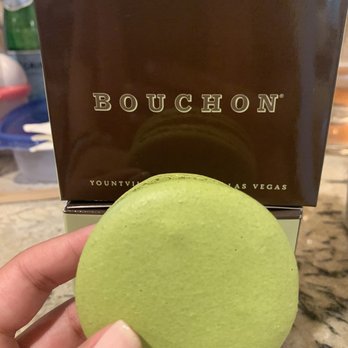 Bouchon - Pistachio Macaron - French Near Me - Yountville, California Bouchon - Pistachio Macaron - French Near Me - Yountville, California