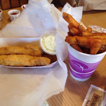 Coleman's Fish Market - Pollack fish finger! Great batter! - Seafood Near Me - Wheeling, West Virginia