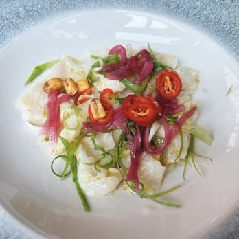 Seaside - Ceviche - a little acidic for my liking but still pretty good - Seafood Near Me - Berlin, BE Seaside - Ceviche - a little acidic for my liking but still pretty good - Seafood Near Me - Berlin, BE