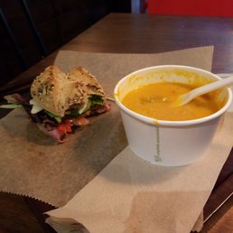 Roast beef and harvest soup Roast beef and harvest soup