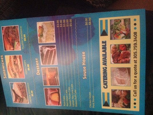 Menu photo 7 Bahamian Pot Restaurant Miami, FL