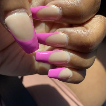 Regal Nails, Salon & Spa - They use nude powder which grows out quicker due to darker color instead of clear. The powder also feels extremely cheap. - Nail Salons Near Me - Hanford, California Regal Nails, Salon & Spa - They use nude powder which grows out quicker due to darker color instead of clear. The powder also feels extremely cheap. - Nail Salons Near Me - Hanford, California