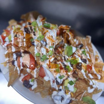Gary's Oyster Shack - Loaded seafood nachos - Seafood Near Me - Panama City, Florida