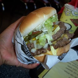 Fatburger - Double fatburger with cheese.