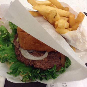 Cheeseburger Factory - Hamburger & Thick Cut Shoestring Fries. - Burgers Near Me - Honolulu, Hawaii