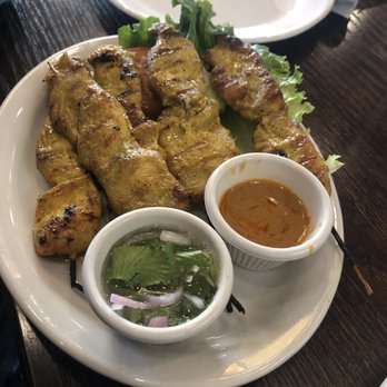 Krungthep Thai - Chicken satay - Thai Near Me - Saint Paul, Minnesota