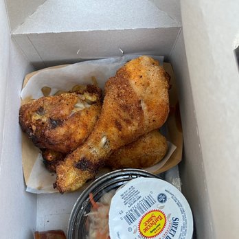 Poultry Palace - Fired chicken (drum sticks) w/ cold slaw - Chicken Wings Near Me - Anaheim, California Poultry Palace - Fired chicken (drum sticks) w/ cold slaw - Chicken Wings Near Me - Anaheim, California