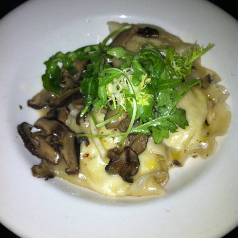 The Hobnob - Ravioli with truffle oil - New American Near Me - Alameda, California The Hobnob - Ravioli with truffle oil - New American Near Me - Alameda, California