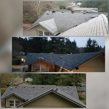 Rainy City Roofing - Before and afters of a re-roof we recently did! - Roofing Near Me