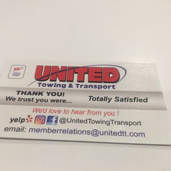 United Towing & Transport - Business card - Towing Near Me - Burbank, California United Towing & Transport - Business card - Towing Near Me - Burbank, California