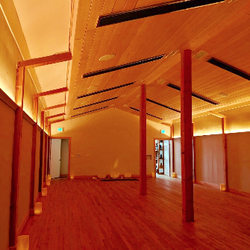 Yoga Flow SF - Noe - So beautiful when the walls, floors, ceiling and candles are all the same color.