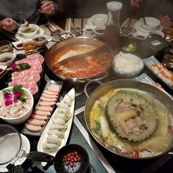 大紅袍火鍋料理