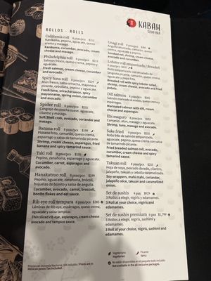 Menu photo 1 Kabah Nuevo Vallarta, NAY Menu photo 1 Kabah Nuevo Vallarta, NAY