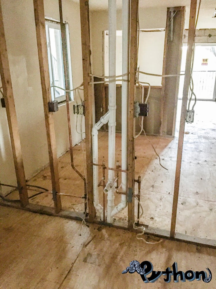 Slide of Python Plumbing