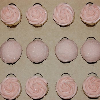 SWEET - mini strawberry cupcakes w/ strawberry icing - Coffee & Tea Near Me - Houston, Texas SWEET - mini strawberry cupcakes w/ strawberry icing - Coffee & Tea Near Me - Houston, Texas