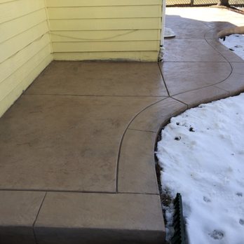 Gumer Concrete LLC - Blue texture stamp. - Masonry/Concrete Near Me - Denver, Colorado Gumer Concrete LLC - Blue texture stamp. - Masonry/Concrete Near Me - Denver, Colorado