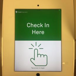 Love this new check in system