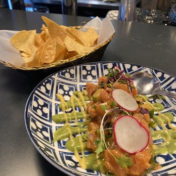 Bésame - Salmon Ceviche - Tapas/Small Plates Near Me - New Orleans, Louisiana Bésame - Salmon Ceviche - Tapas/Small Plates Near Me - New Orleans, Louisiana