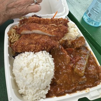 Mark's Place - Mark's mixed plate $19 just OK - Hawaiian Near Me - Lihue, Hawaii Mark's Place - Mark's mixed plate $19 just OK - Hawaiian Near Me - Lihue, Hawaii