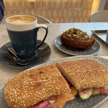 K'Far Cafe - Salmon bagel - Cafes Near Me - Philadelphia, Pennsylvania K'Far Cafe - Salmon bagel - Cafes Near Me - Philadelphia, Pennsylvania