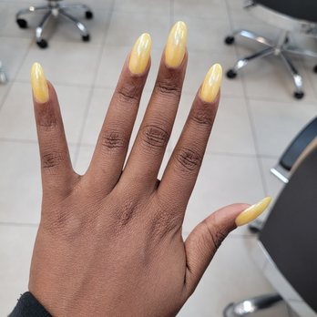 Odd Nail Out - Hard gel manicure with dusted glitter ( extra charge) - Nail Salons Near Me - Los Angeles, California Odd Nail Out - Hard gel manicure with dusted glitter ( extra charge) - Nail Salons Near Me - Los Angeles, California