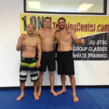 1 on 1 Training Center - Albert Lee, Personal Trainer and Owner with a couple ABSolutely happy clients. - Trainers Near Me - San Juan Capistrano, California