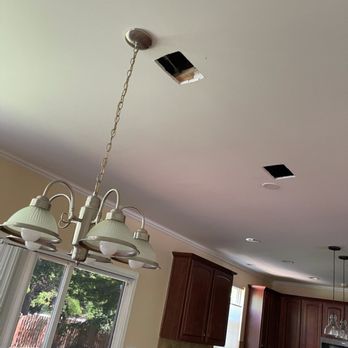 Electric Work Force - Moving light fixtures to different location minimal holes in the drywall. - Electricians Near Me - Berkley, Illinois