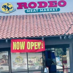 Exterior outside entrance of Rodeo Meat Market - Bakersfield, California Exterior outside entrance of Rodeo Meat Market - Bakersfield, California
