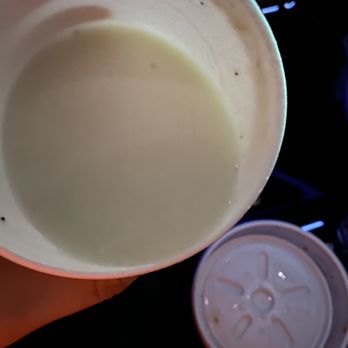 Golden Chick - Watered down gravy ( looks like dirty water to me) - Fast Food Near Me - Pasadena, Texas Golden Chick - Watered down gravy ( looks like dirty water to me) - Fast Food Near Me - Pasadena, Texas
