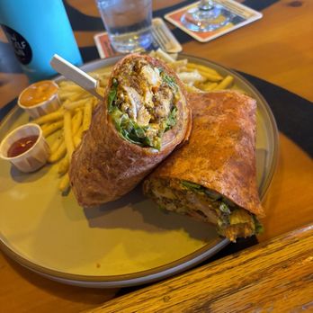 Bare Back Grill - Habanero Chicken Wrap (burger of the month-July) - Bars Near Me - San Diego, California