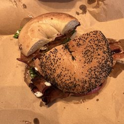 The Whole Bagel - BLT bagel