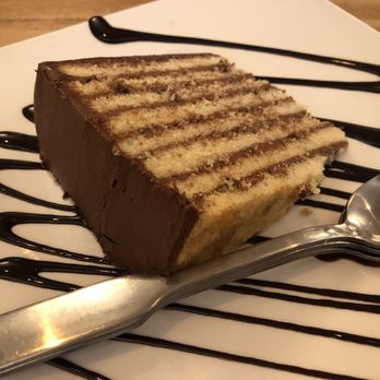 Silver Diner - Smith Island cake - it was a bit dry - Diners Near Me - Gaithersburg, Maryland