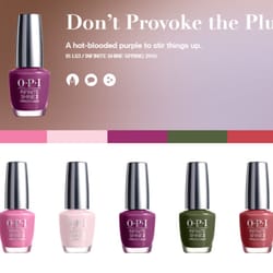 Fashion Nails - The new OPI spring colors are here.