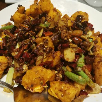 JUN - La Zi Chicken. We pulled all the red chili peppers off before eating it...I could have filled a ziploc bag there were so many. - Szechuan Near Me - Minneapolis, Minnesota JUN - La Zi Chicken. We pulled all the red chili peppers off before eating it...I could have filled a ziploc bag there were so many. - Szechuan Near Me - Minneapolis, Minnesota