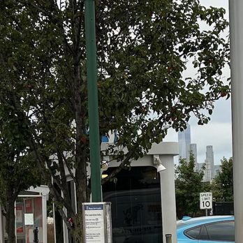 Brooklyn Navy Yard - Security checkpoint to leave MTA bus stop - Venues & Event Spaces Near Me - Brooklyn, New York