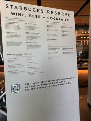 Menu photo 4 Starbucks Reserve New York, NY Menu photo 4 Starbucks Reserve New York, NY