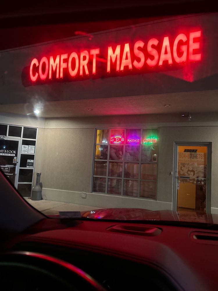 Comfort massage, Richmond Roadtrippers