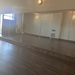 Hot Yoga Los Angeles - Inside of the studio. They redid the floors earlier this year and they're beautiful!