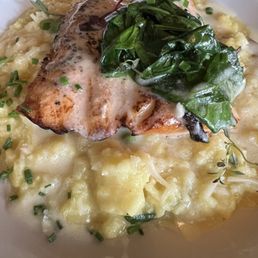 Salmon with risotto Salmon with risotto