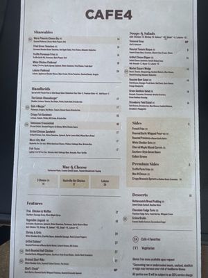 Menu photo 1 Cafe 4 Knoxville, TN
