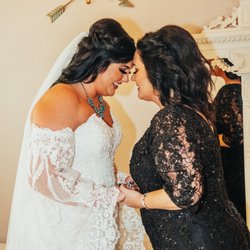 Brides and Beyond - Look at this beautiful momma in her gown from Brides and Beyond