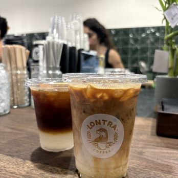 Lontra Coffee - Mango Sticky Latte and Yuzu Thai Basil Tonic - Coffee & Tea Near Me - Upland, California Lontra Coffee - Mango Sticky Latte and Yuzu Thai Basil Tonic - Coffee & Tea Near Me - Upland, California